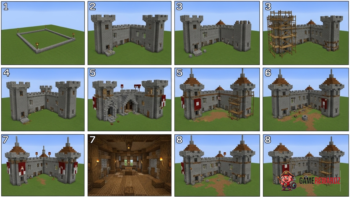 How to Build a Castle in Minecraft